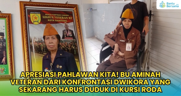 59 Tahun Setelah Dwikora, Bu Aminah Hidup Di Kursi Roda