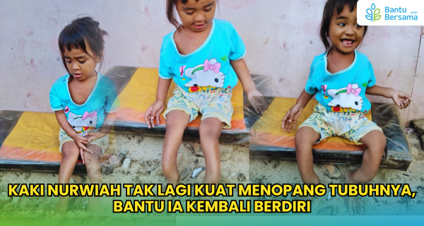 Kaki Nurwiah Tak Lagi Kuat Menopang Tubuhnya, Bantu Ia Kembali Berdiri