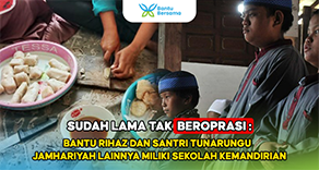 Bantu Rihaz Dan Santri Tunarungu Jamhariyah Lainnya Miliki Sekolah Kemandirian