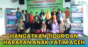 Hangatkan Tidur Dan Harapan Anak Yatim Aceh