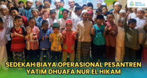 Sedekah Biaya Operasional Pesantren Yatim Dhuafa