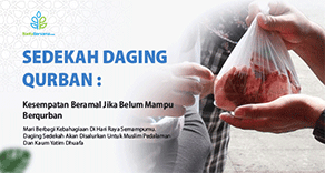 Sedekah Daging Qurban : Kesempatan Beramal Jika Belum Mampu Berqurban