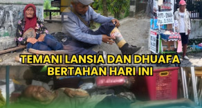 Temani Lansia & Dhuafa Bertahan Hari Ini